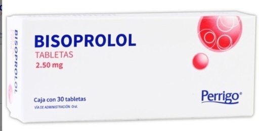 BISOPROLOL TABS 2.50MG C/30