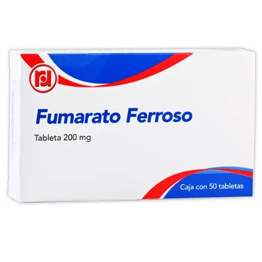 FUMARATO FERROSO TABS 200MG C/50